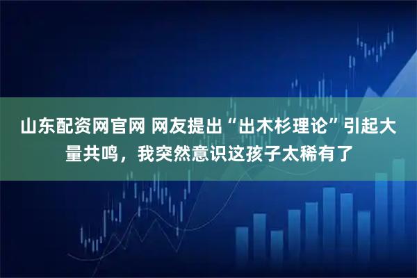 山东配资网官网 网友提出“出木杉理论”引起大量共鸣，我突然意识这孩子太稀有了