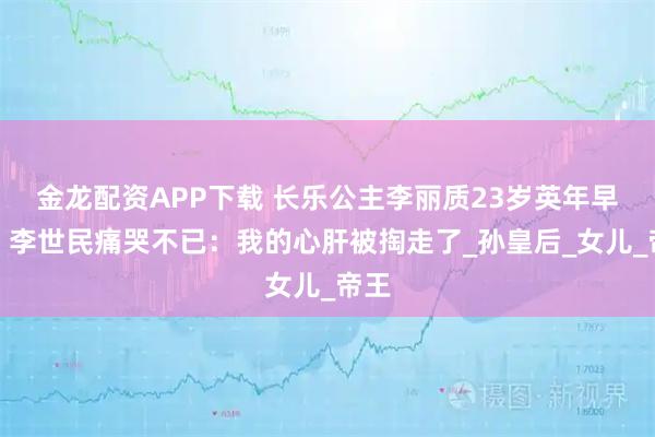 金龙配资APP下载 长乐公主李丽质23岁英年早逝，李世民痛哭不已：我的心肝被掏走了_孙皇后_女儿_帝王